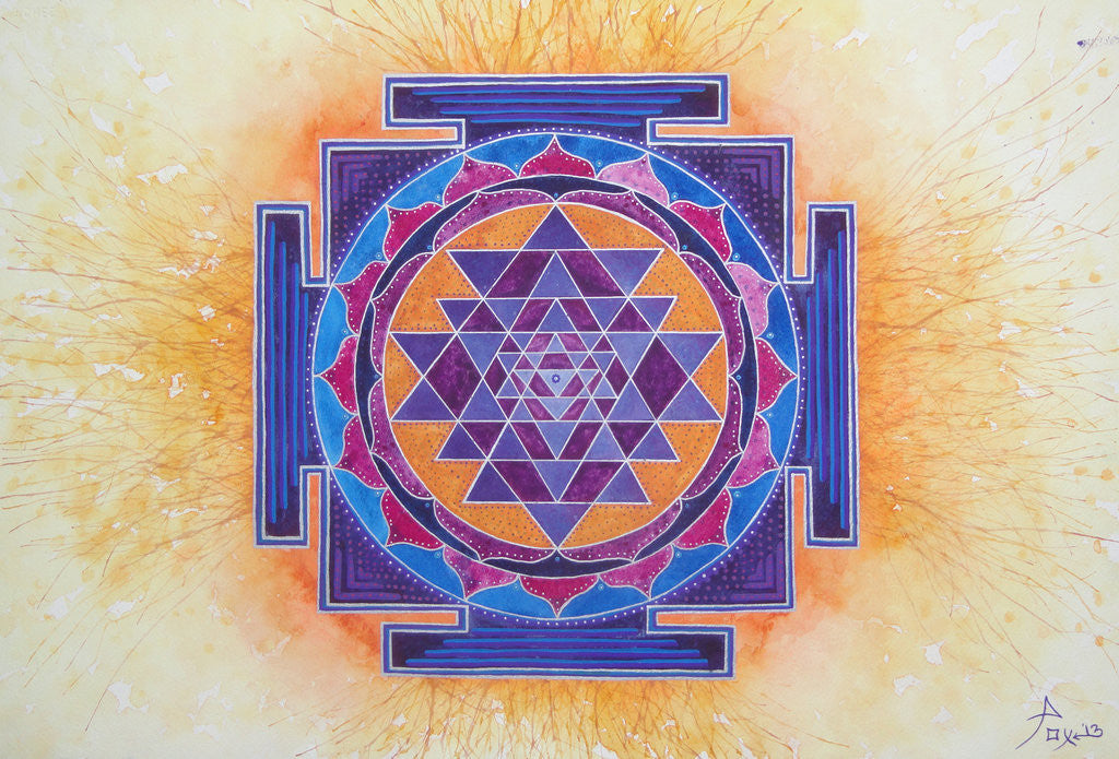 Sri Yantra - why is it on every pair of Sacred Seed Collection Antidote pants?