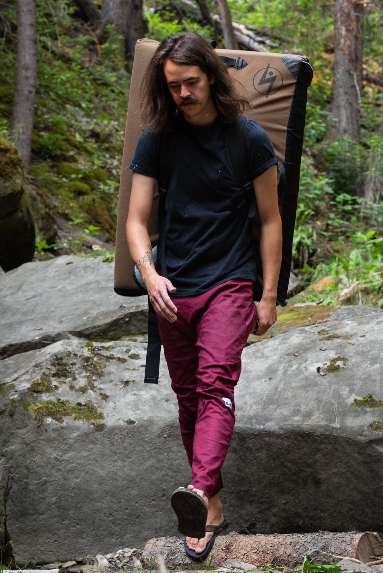 The AntidoteYoga, PantsSeed #color_ron burgundy