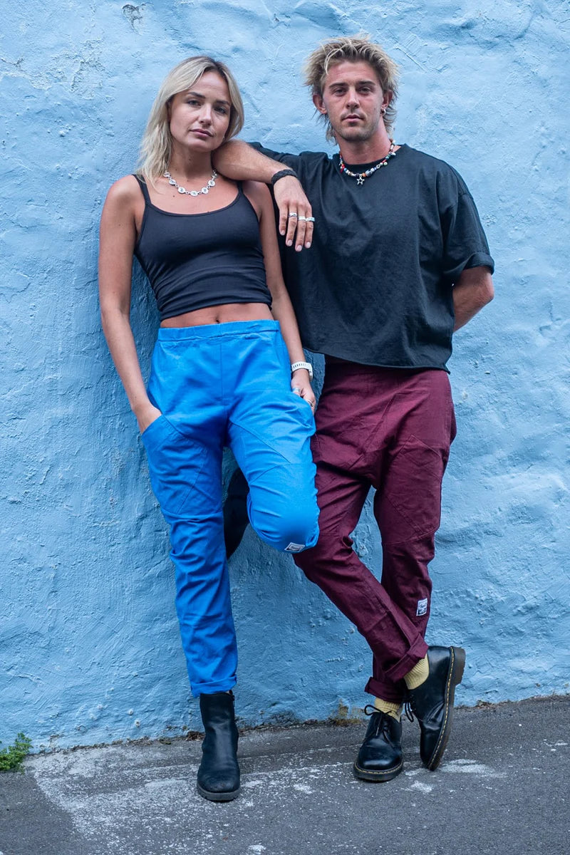 The AntidoteYoga, PantsSeed #color_burgundy
