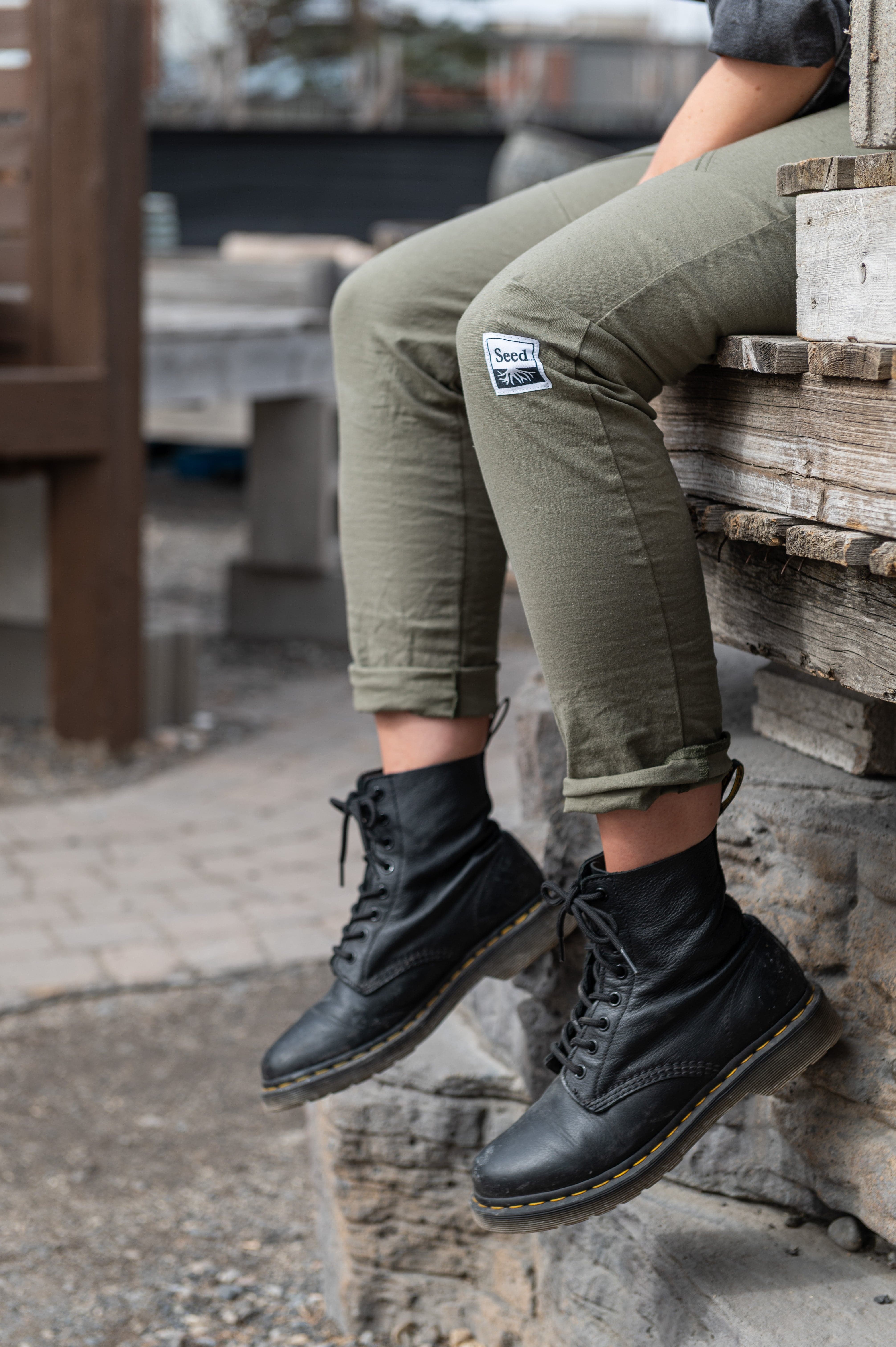 The AntidoteYoga, PantsSeed #color_green