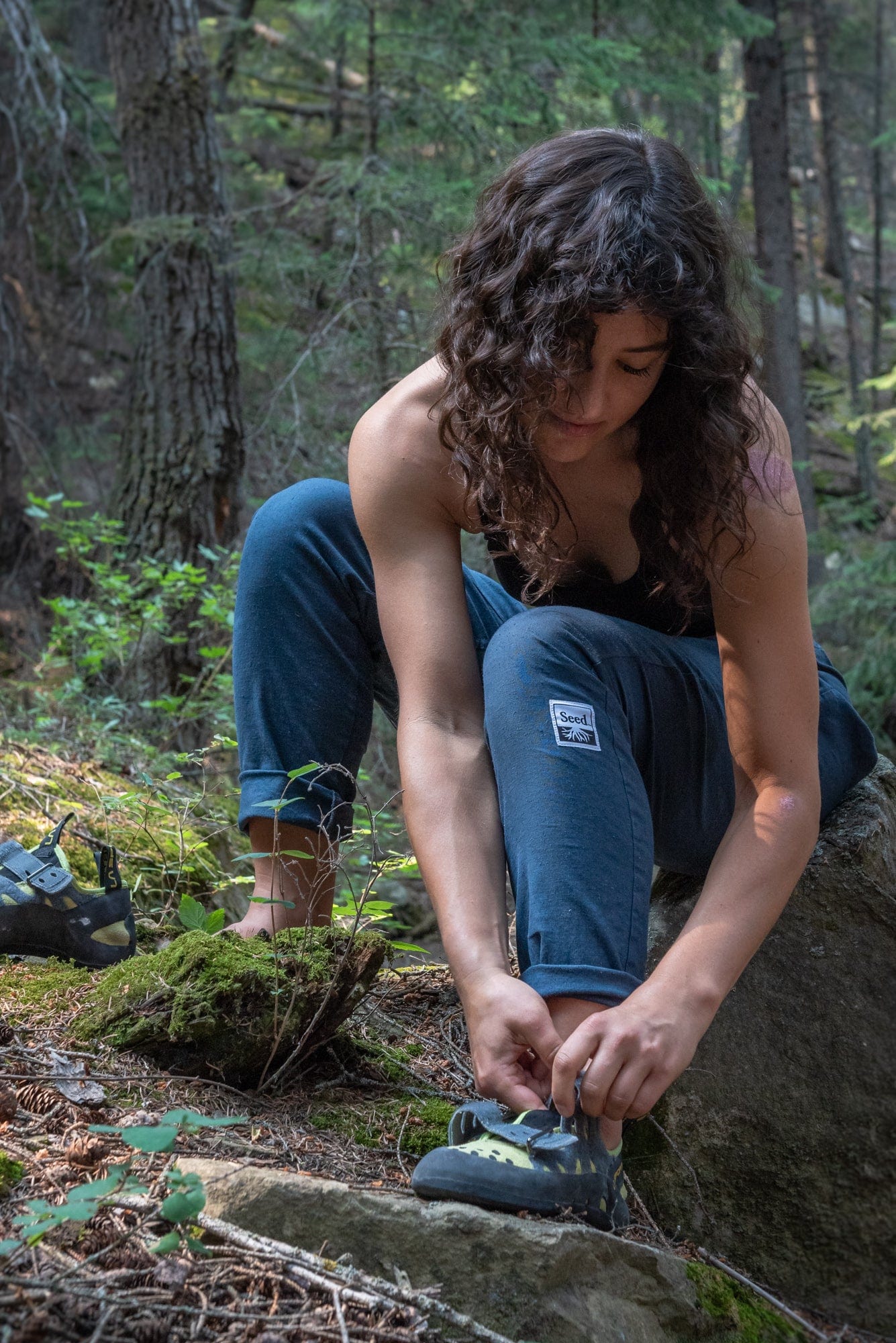 The AntidoteYoga, PantsSeed #color_deep indigo