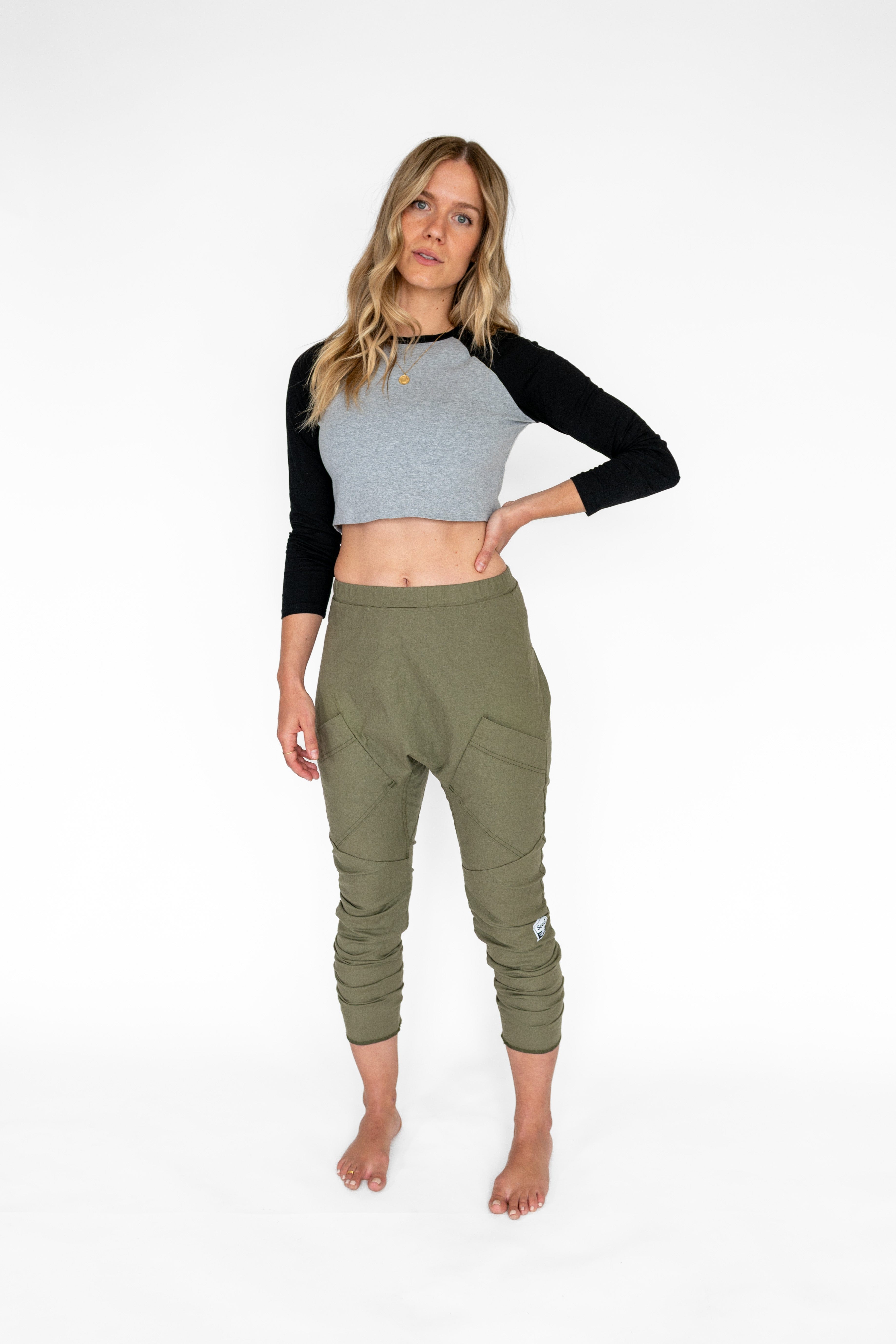 The AntidoteYoga, PantsSeed #color_green